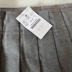 Crewcuts Charcoal Pleated Skirt